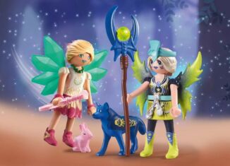 Playmobil - 71236 - Crystal and Moon Fairy with Soul Animals