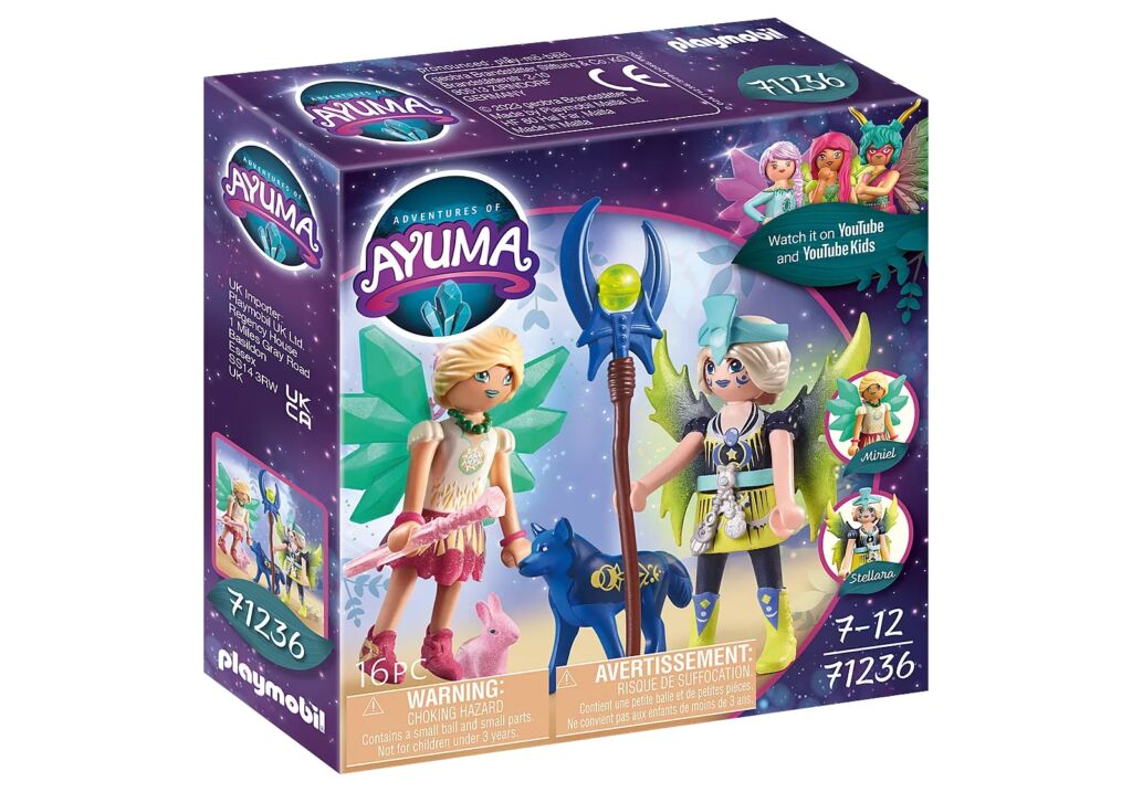 Playmobil 71236 - Crystal and Moon Fairy with Soul Animals - Box