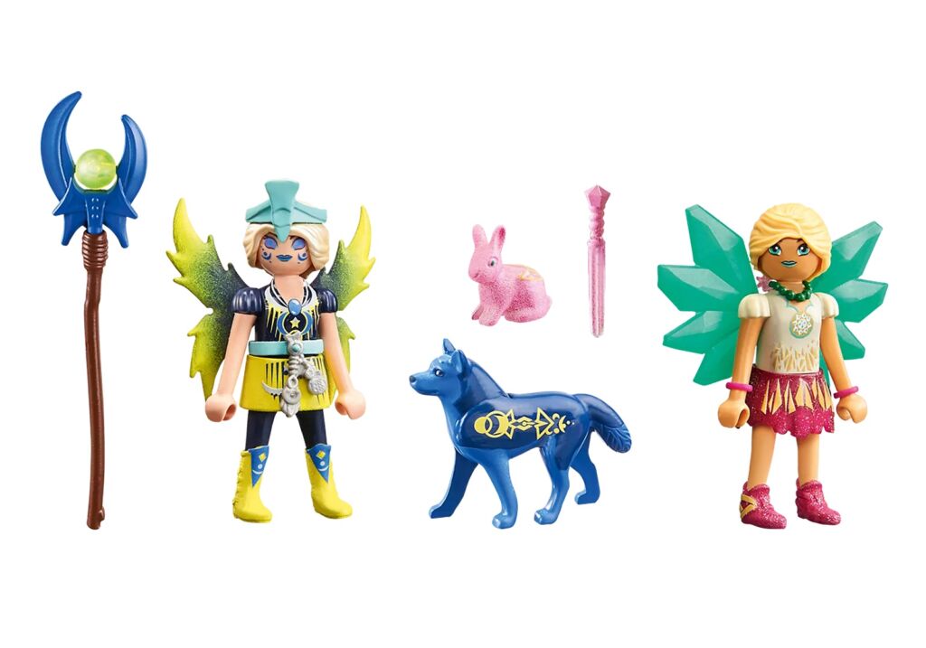 Playmobil 71236 - Crystal and Moon Fairy with Soul Animals - Back