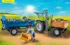 Playmobil - 71249 - Harvester Tractor with Trailer