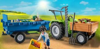 Playmobil - 71249 - Traktor mit Hänger