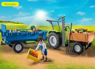 Playmobil - 71249 - Traktor mit Hänger