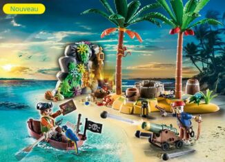 Playmobil - 70962 - Pirate Treasure Island with Rowboat