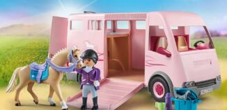 Playmobil - 71237 - Van avec chevaux