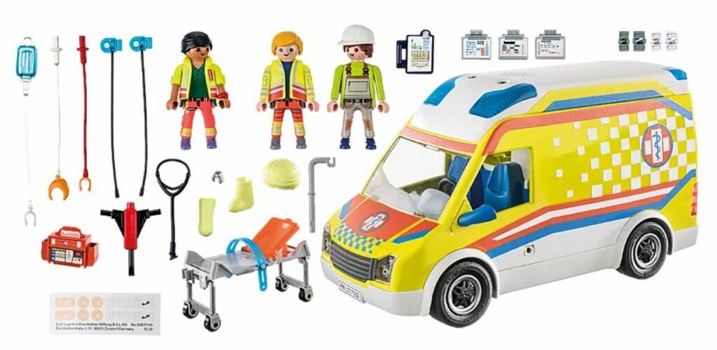 Playmobil 71202 - Ambulance - Back