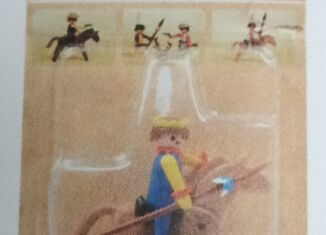 Playmobil - 1733v1-pla - Blue Indian & horse