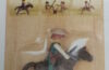 Playmobil - 1733v2-pla - Green cowboy & horse
