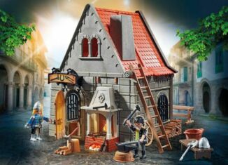 Playmobil - 70956 - Medieval Blacksmith's Forge
