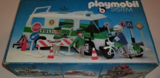 Playmobil - 3155s2v1 - Fourgon de police & moto