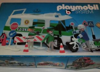 Playmobil - 3155s2v1 - Police Van & motorbike
