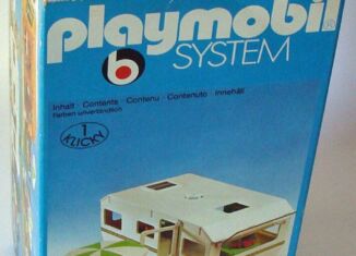 Playmobil - 3249s1v2 - Caravan / orange awning