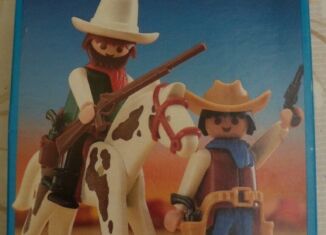 Playmobil - 3304v2 - 2 cowboys / horse