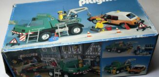 Playmobil - 3473v3 - Green tow truck