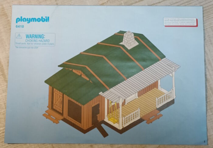 Connecteur Marron Plat Playmobil N°1598 - Pièce Détachée Occasion Pour Sets Western