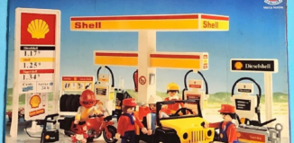 Playmobil - 30.12.33-est - Shell-Tankstelle
