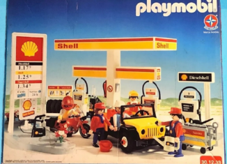 Playmobil - 30.12.33-est - Shell-Tankstelle