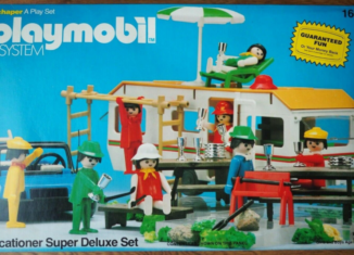 Playmobil - 1604v1-sch - Urlauber Super Luxus Set