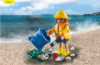Playmobil - 71163 - Bénévole ramassage de déchets