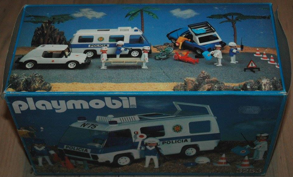 Playmobil 3253-esp - Police van - Box