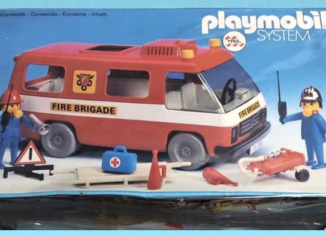 Playmobil - 23.71.0-trol - Fourgon de pompiers