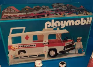 Playmobil - 3254s1v5 - Ambulance - Detail Playmobil - 3254s1v5 - Ambulance