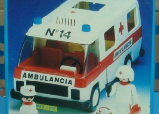 Playmobil - 13254-aur - Krankenwagen