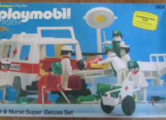 Playmobil - 1804v1-sch - Doctor & Nurse Super Deluxe Set