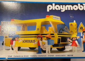 Playmobil - 3170s1v2-usa - Bus scolaire