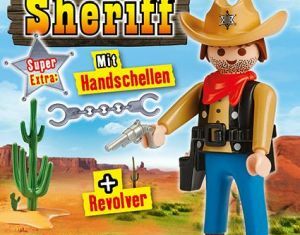 Playmobil - 30792054-ger - Sheriff with revolver und handcuffs