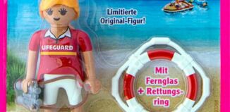 Playmobil - 30793364-ger - Retungs-Schwimmerin am Strand mit Ferngals und Rettungsring