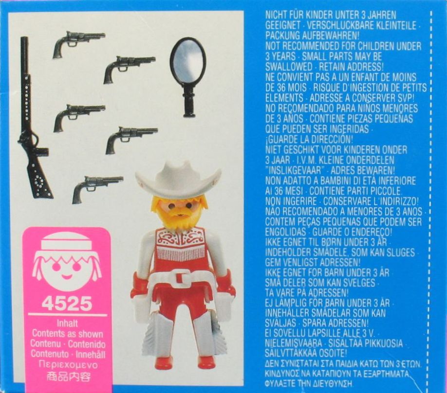Playmobil 4525 - Sharpshooter - Back