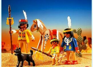 Playmobil - 3396v2 - Famille indiens