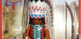 Playmobil - 30791833-ger - Indianerhäuptling mit Bogen & Brandpfeil