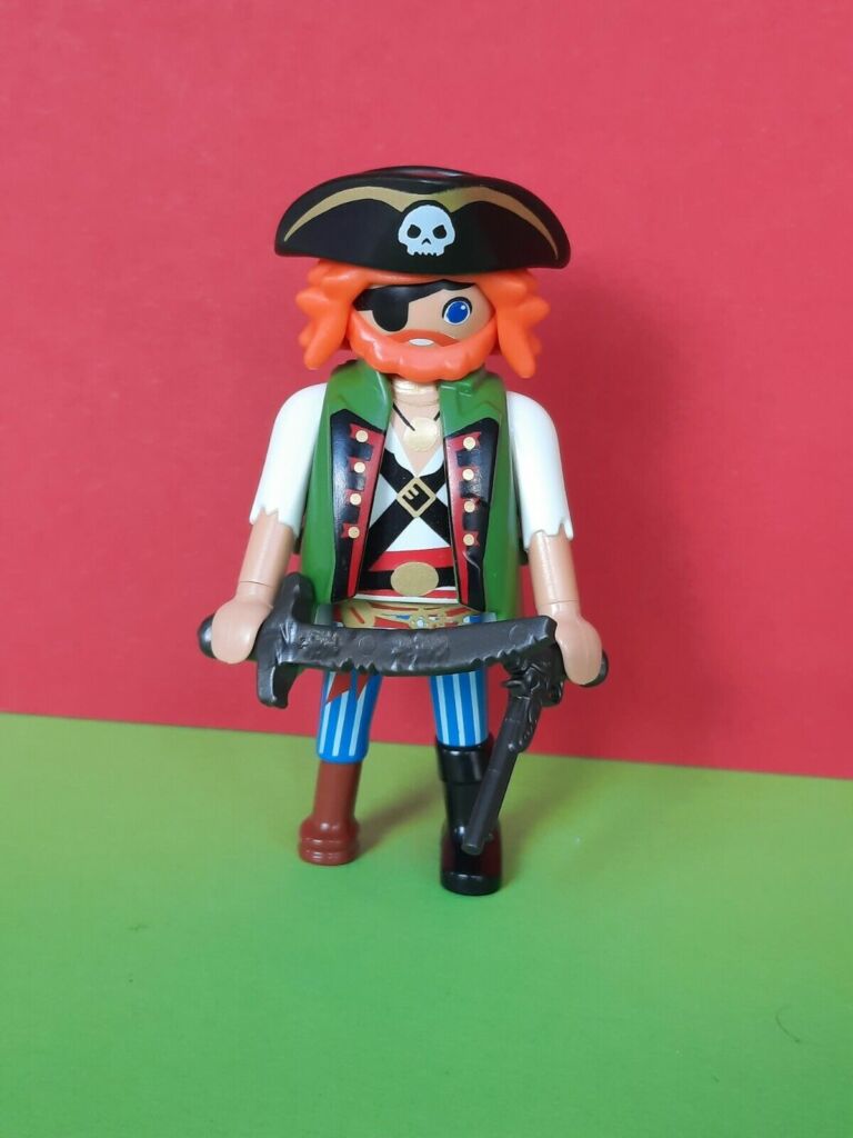 Playmobil 30797043-ger - The Pirate Firebeard with saber and pistol - Back