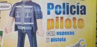 Playmobil - 30796384-ger - Polizei-Pilot mit Handschellen und Pistole