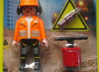 Playmobil - 30795844-ger - Demolition expert with TNT