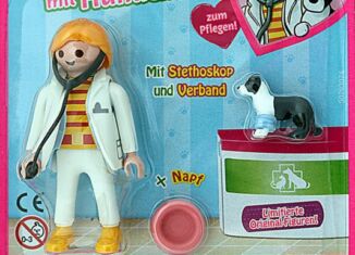 Playmobil - 30793074-ger - Veterenarian with little dog - Detail Playmobil - 30793074-ger - Veterenarian with little dog