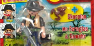 Playmobil - 30796803-ger - Ranger with skorpion, binoculars und gun