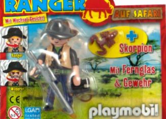 Playmobil - 30796803-ger - Ranger with skorpion, binoculars und gun
