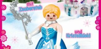 Playmobil - 30799153-ger - Ice Princess with Magic Wand and Crystal Skirt