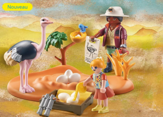 Playmobil - 71296 - To be Guest at Father Ostrich - Detail Playmobil - 71296 - To be Guest at Father Ostrich