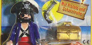 Playmobil - 30792033-ger - Pirate Captain. With Pistol and Treasure Box