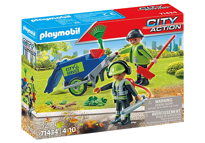 Playmobil 71434 - Cleaning team - Box