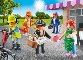 Playmobil - 71402 - My Figures - Métiers