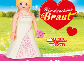 Playmobil - 30797014-ger - Charming Bride with Weil and Rose