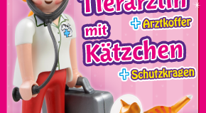 Playmobil - 30792043-ger - Veterinarian with Kitten and Doctor's Bag