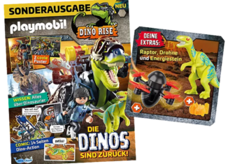 Playmobil - 80758-ger - Playmobil-Magazin Sonderausgabe 1/2021 Dino Rise - Team T-Rex