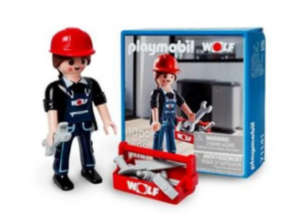 Playmobil - 71141-ger - Wolf-Fachhandwerkerin "Laura"