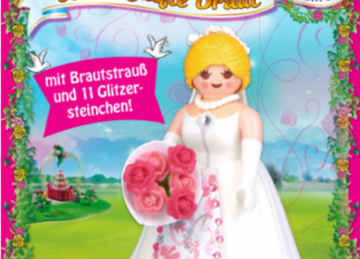 Playmobil - 30795383-ger - Traumhafte Braut mit Brautstrauß und 11 Glitzersteinchen