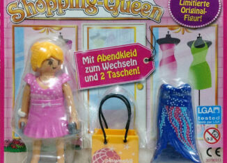 Playmobil - 30790513-ger - Shopping-Queen mit Abendkleid zum Wechseln und 2 Taschen